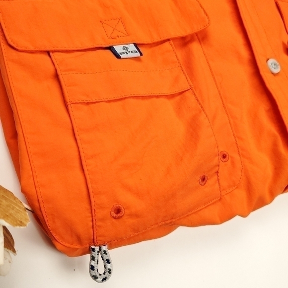 Columbia PFG Clemson Tigers Embroidered Shirt M - Picture 11 of 14